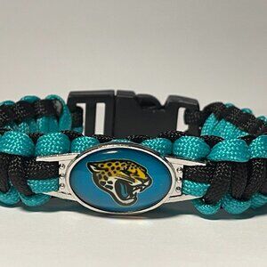 Jacksonville Jaguars NFL Paracord Bracelet NEW